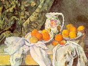 Paul Cezanne Still Life with Drapery Spain oil painting reproduction